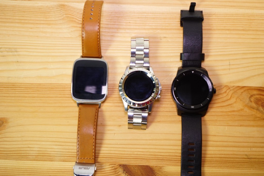 No1 S2 Smartwatch im Vergleich mit Zenwatch und G Watch R