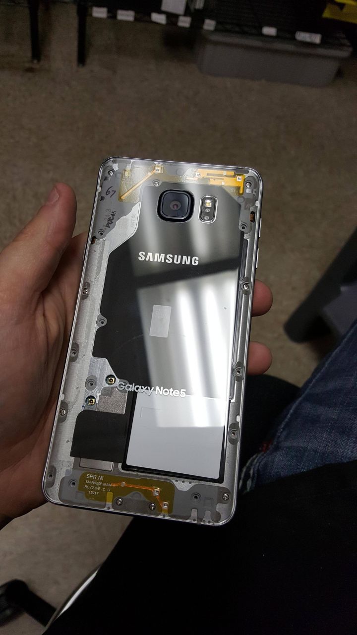 Samsung Galaxy Note 5 Transparent