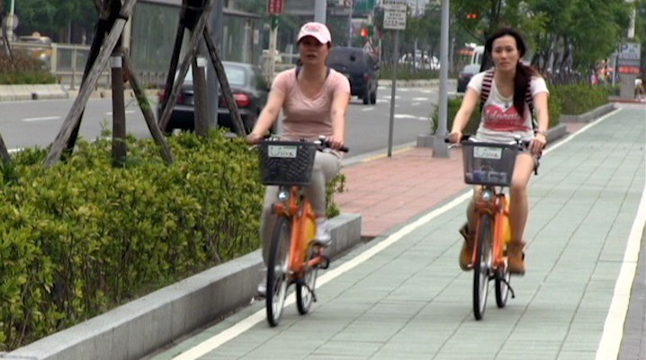 Youbikes in Taipeh