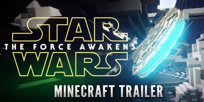 Star Wars Episode 7 Trailer – in Minecraft