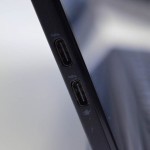 Dell XPS 12 - seitlicher Blick auf die Thunderbolt-Ports