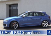 2015 Audi RS3 Sportback – Video – Fahrbericht, Test, erste Probefahrt