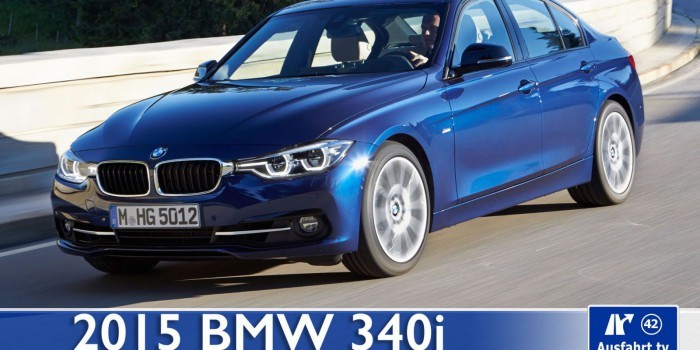 2015 BMW 340i (F30 LCI) – Video – Fahrbericht, Test, erste Probefahrt