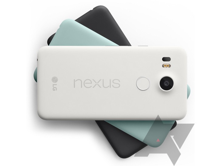 LG Nexu 5X in allen Farben