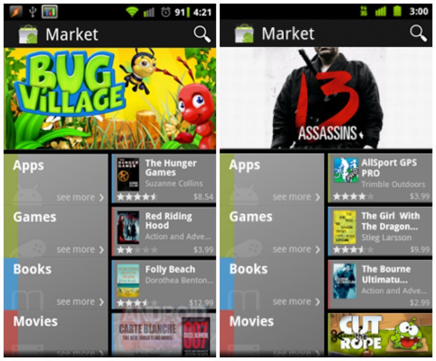 Android Market 2011