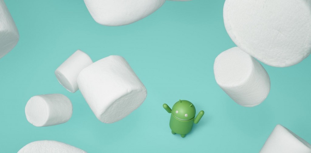 Android Männchen und Marshmallows