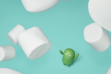 Android Männchen und Marshmallows