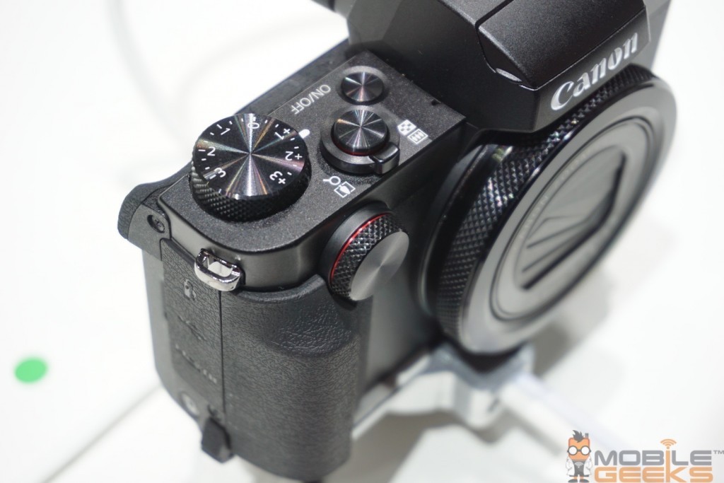 Canon PowerShot G5 X Einstellraeder