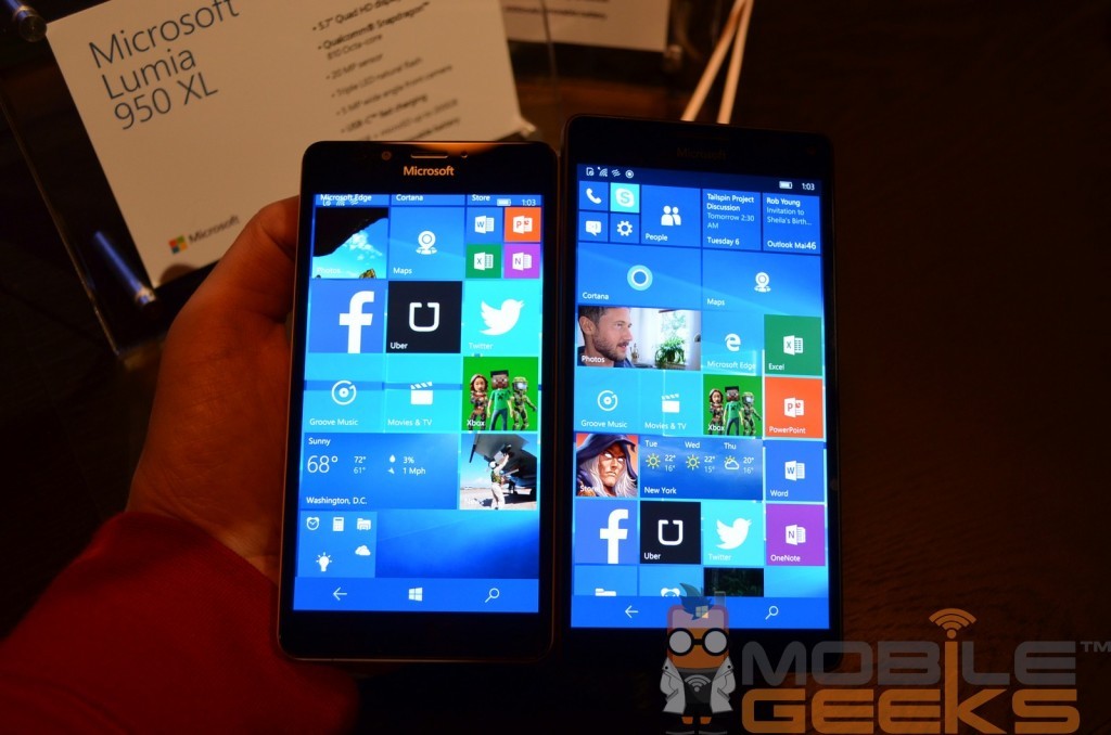 Lumia 950 - 950 XL Vergleich