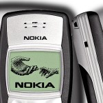 Nokia 1100 von vorn und von der Seite