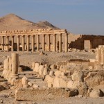 Antike Tempelruinen in Palmyra, Syrien