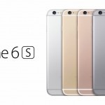 iPhone 6s: Rückseite aller vier Farben