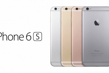 iPhone 6s: Rückseite aller vier Farben