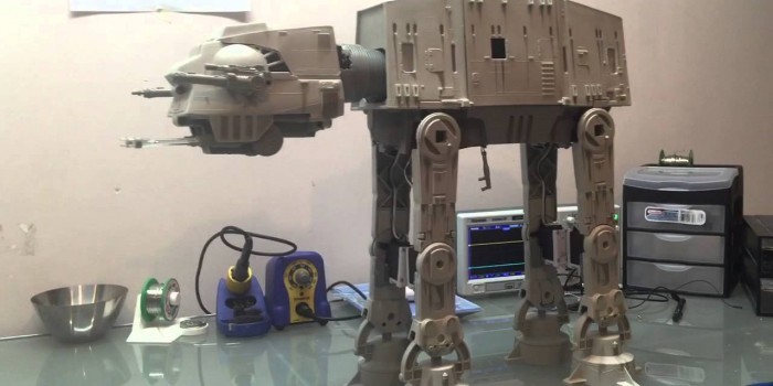 DIY: Star Wars Imperial AT-AT Walker als Roboter