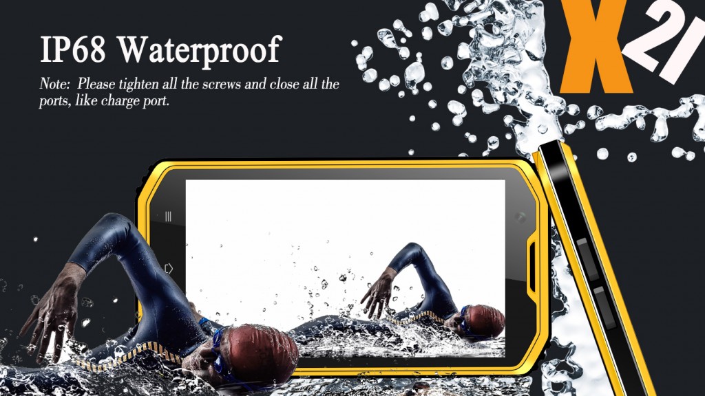 NO.1 x2i rugged Smartphone Wasserdicht