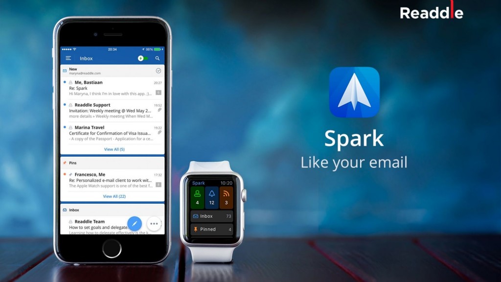 Spark iOS iPhone Apple Watch