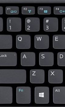 Tastatur-Ausschnitt