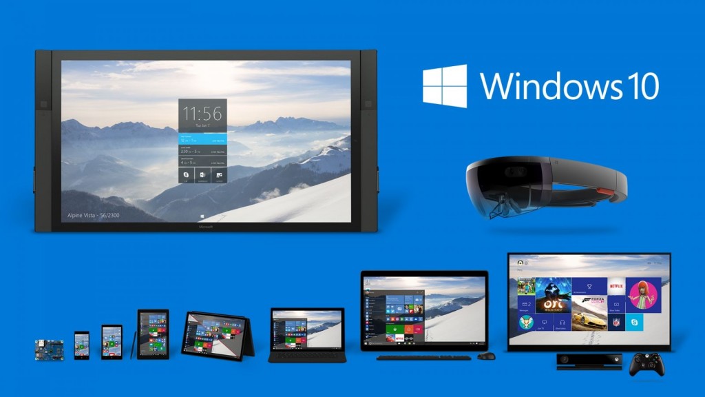 Windows 10 ist das Basis Betriebssystem für Geräte in allen Größen und Formfaktoren