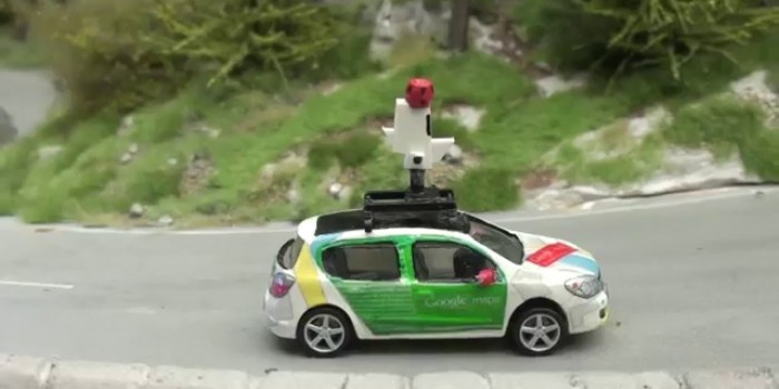 Google Street View im Miniatur Wunderland