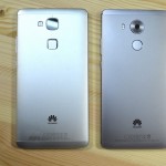 Huawei Mate 8 und Ascend Mate 7: Rückseiten nebeneinander