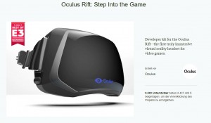 Oculus Rift Kickstarter Backer Gratis
