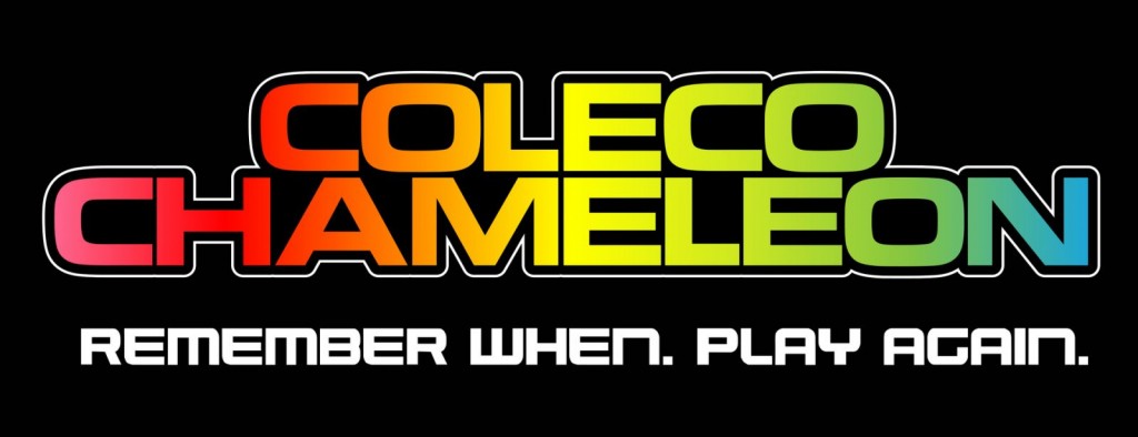 Coleco Chameleon Logo und Claim