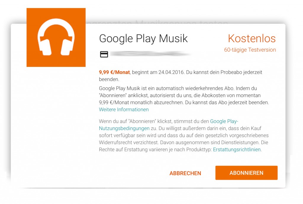 Google Play Music 2 Monate kostenlos