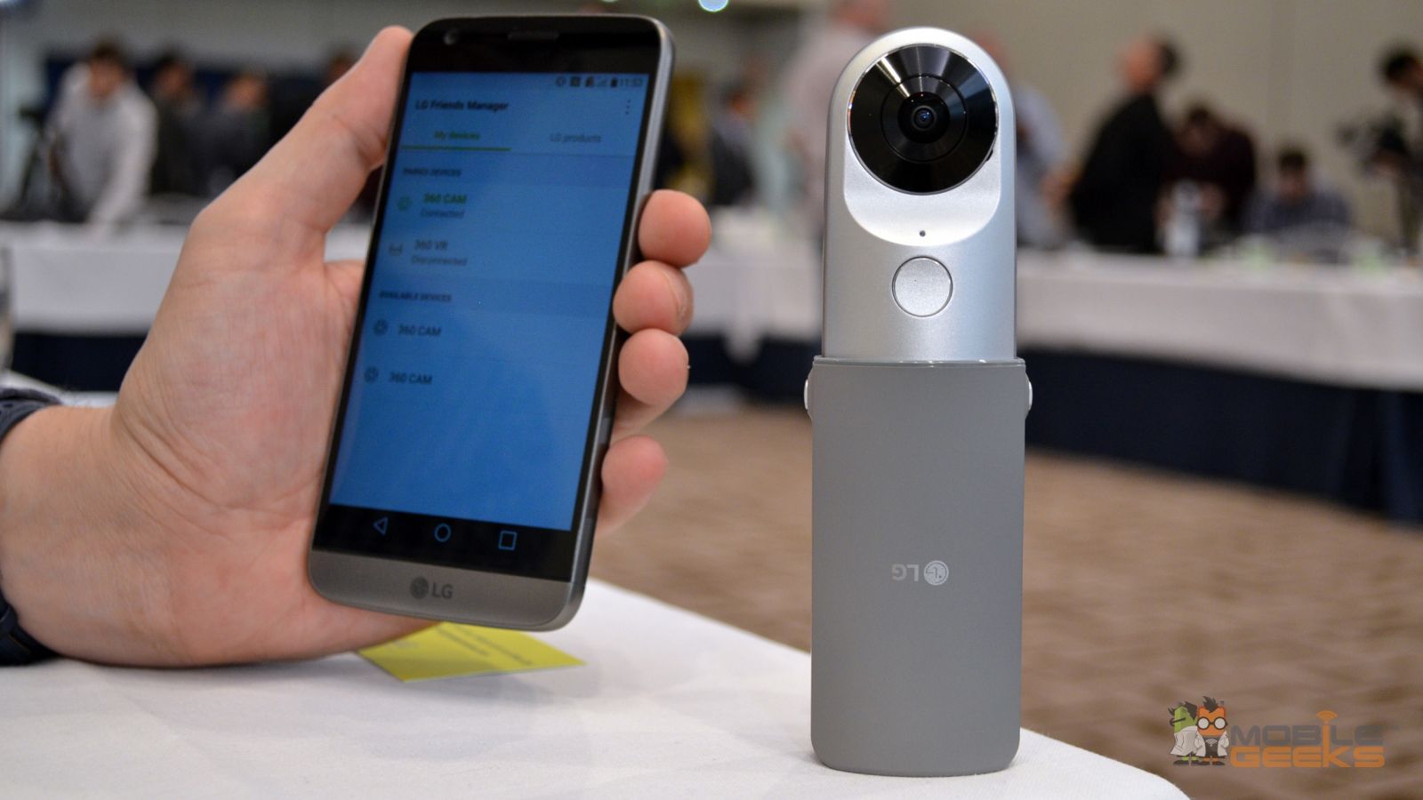 LG 360 Cam Test - Hands-on und erster Eindruck