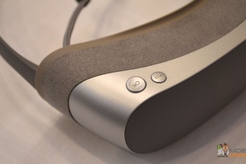 LG 360 VR Headset von schräg oben
