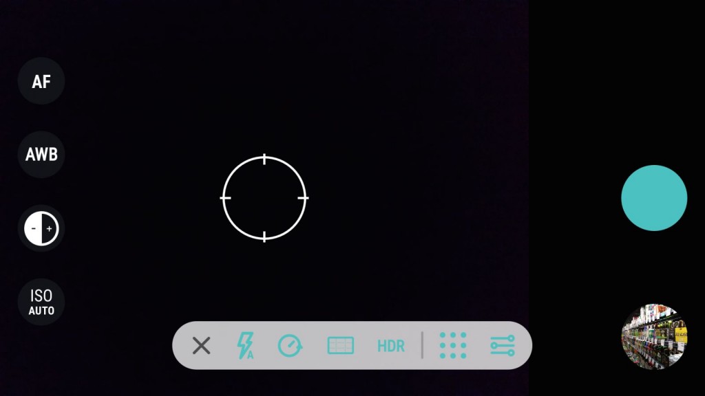 Nextbit Robin Screenshot von der Kamera App