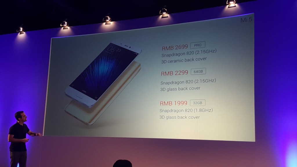 Xiaomi Mi 5 Preise