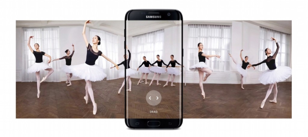 Samsung Galaxy S7 edge Motion Panorama