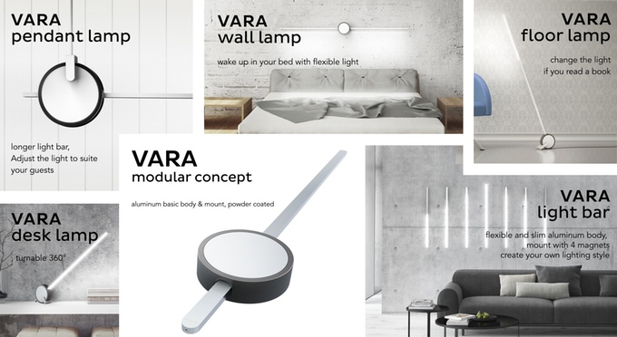 VARA Licht - verschiedene Modelle