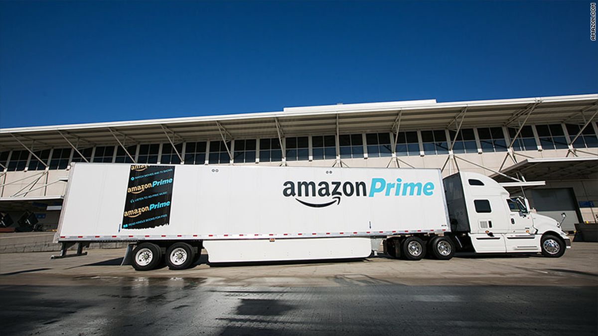 Amazon Prime Truck