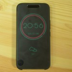 HTC 10 von vorn im Ice View Case