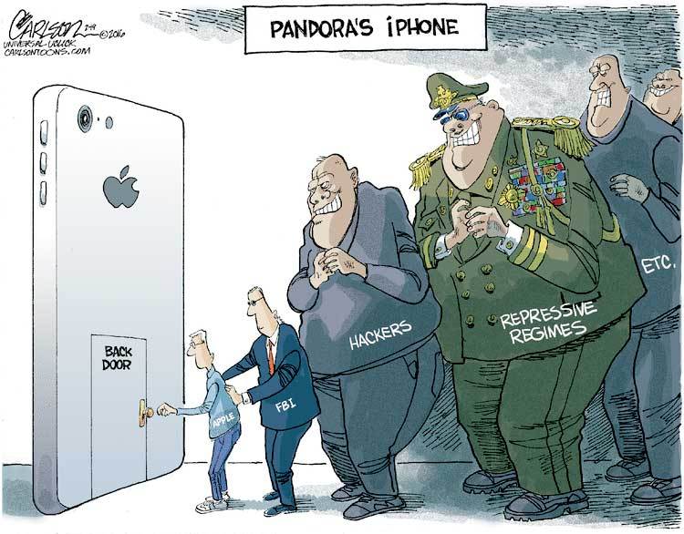iphone backdoor - FBI, Hacker und repressive Regimes freuen sich