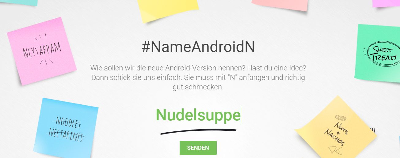 Android Nudelsuppe