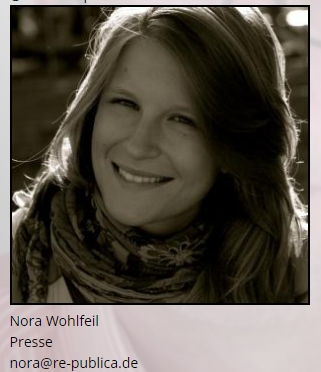 Nora Wohfeil republica Presse