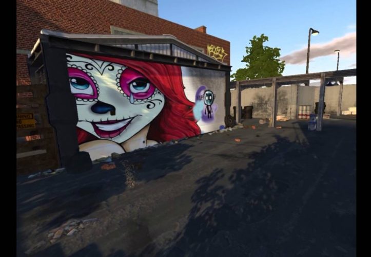 Graffiti Simulator für Virtual Reality Sprayer