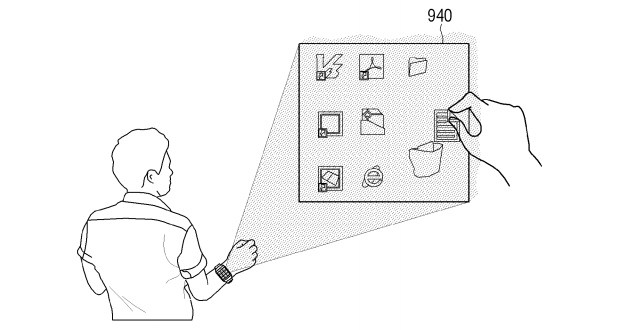 samsung-smartwatch-projector-patent 2