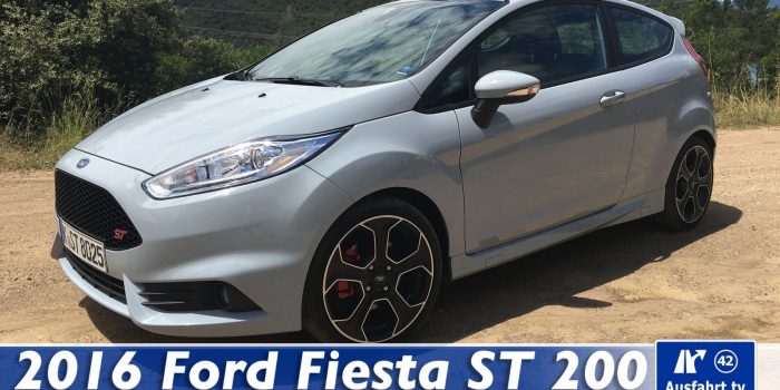 2016 Ford Fiesta ST 200 – Video – Fahrbericht, Test, erste Probefahrt