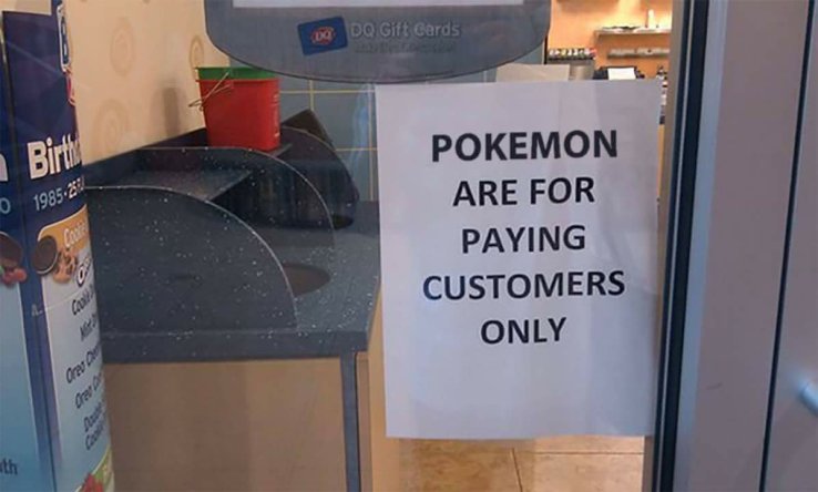 Pokemon Paying Customers