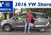 2016 Volkswagen Sharan 2.0 TDI 184 PS  – Video – Fahrbericht, Test, erste Probefahrt