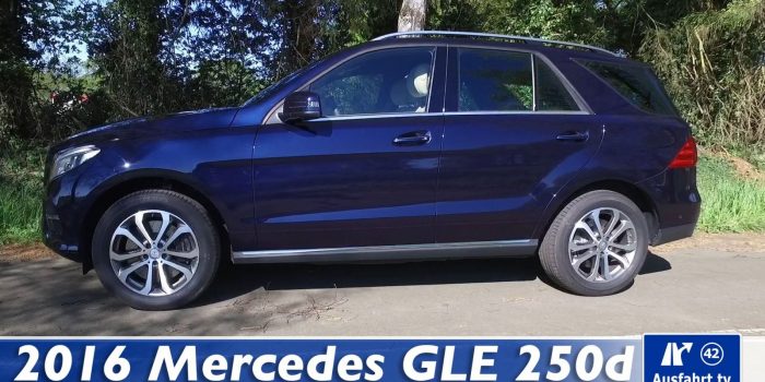 2016 Mercedes-Benz GLE 250 d W166 – Video – Fahrbericht, Test, erste Probefahrt