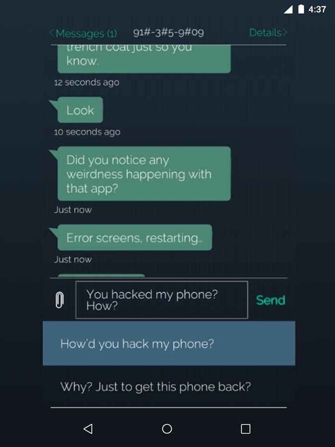 mr robot app chat