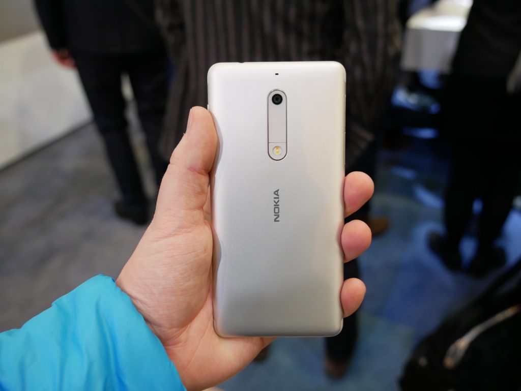 Nokia 5 Rückseite mit Kamera