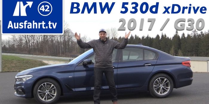 2017 BMW 530d xdrive Limousine (G30) – Video – Fahrbericht, Test, erste Probefahrt