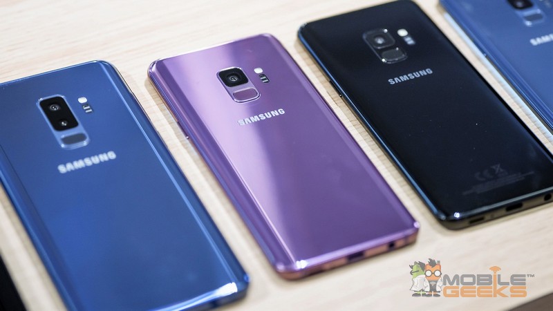 Samsung Galaxy S9 und S9 Plus Design