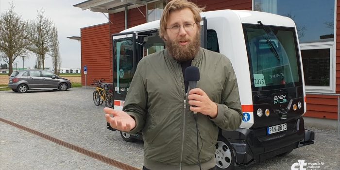 Dieser autonome Bus fährt öffentlich in Deutschland – im Schneckentempo