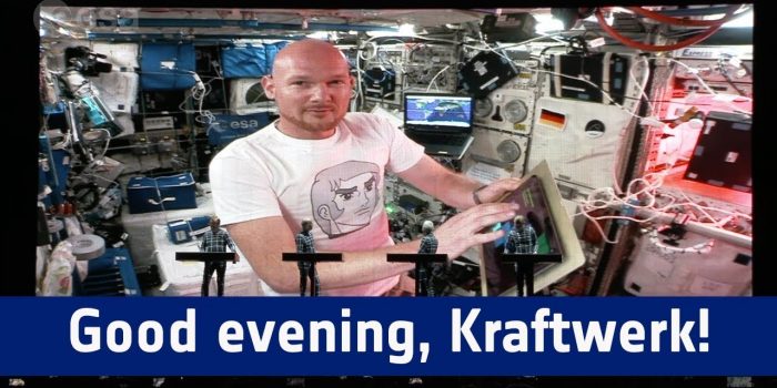 Mensch-Maschine ISS! Deutscher Astronaut musiziert aus dem All mit Kraftwerk